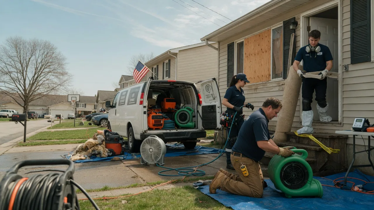 Water Damage Restoration in Warsaw, OH near me